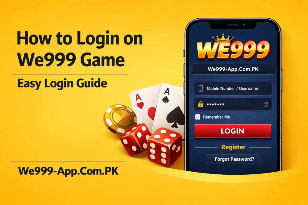 Login on We999 Game